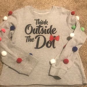 Disney Minnie Mouse Pom Pom Sweatshirt
